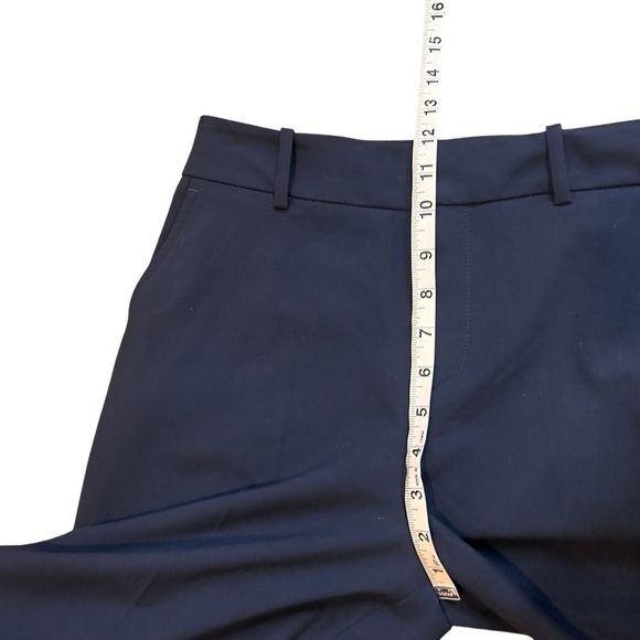 Zara Women's Balloon Fit Ankle Pants-High Waist Relaxed Fit-Dark Navy- Size XS - Picture 10 of 12